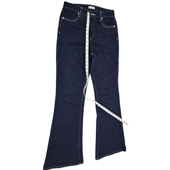 Court & Rowe Womens Flare Dark Wash Denim Jeans Size 2 - Picture 8 of 9